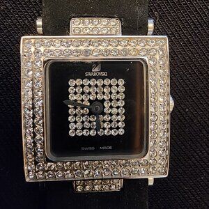 Swarovski Crystal Square Watch